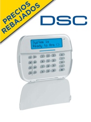DSC DSC0020010 DSC HS2LCDRF9N - Teclado Cableado LCD Alfanumerico con Transceptor integrado de 32 caracteres admite 128 zonas compatible con NEO