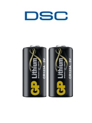 DSC DSC1220005 DSC BATTPGX944 - Bateria de Litio 3.0 VCD Recargable para Detector PG9944 y PG9994 Paquete 2 baterias