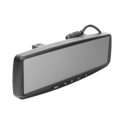 ECCO EC4210BK Sistema alambrico de reversa con camara y monitor de 4.3 pulgadas Incluye camara para placa de 170Â°