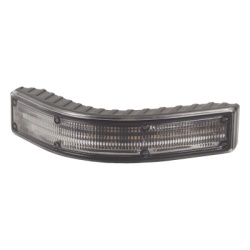 ECCO ED5101CAW Luz direccional de esquina 12 Led 12-24 Vcc Lente transparente ambar/blanco