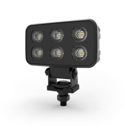 ECCO EW2730 Luz de Trabajo Ultra brillante Cuadrada 6 LED 4630 Lumenes 12-24 Vcd