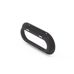 ECCO EZ3060FLG Brida de policarbonato Color Negro Accesorio para plafon Serie ED3060