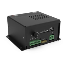 ECCO PRMAMP Amplificador Programable de Voz de 5 mensajes para Sirena Vehicular