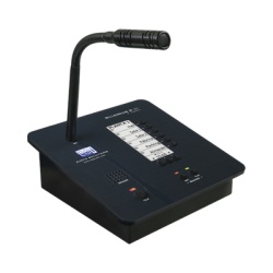EGI AUDIO SOLUTIONS 1211M CONSOLA DE AVISOS MULTIZONA IP CON DISPLAY MICROFONO Y GRABADOR DE MENSAJES