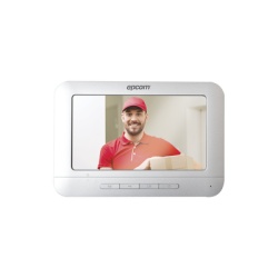 EPCOM ACA1M Monitor para Videoportero Análogo / 7 Pulgadas / 800x400 / Audio Manos Libres / 4 Hilos / Aluminio