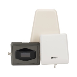 EPCOM EPTB4GV3 Kit Amplificador de Senal Celular 4G / Mejora las llamadas convencionales y VoLTE / Soporta los datos de las tecnologias 2G 3G y 4G de TELCEL AT&T y MOVISTAR / Cubre hasta 600 m2.