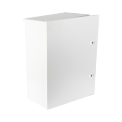 EPCOM INDUSTRIAL EI-PCB-04-07-03-W3S Gabinete para instalacion de 2 Baterias PL110D12 Fabricado en Lamina Galvanizada Accesorios para piso o poste (No incluidos)