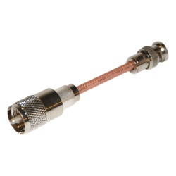 EPCOM INDUSTRIAL SBNC-142-UHF-10 Cable RG142 con conectores BNC Macho /UHF (PL-259) Macho.