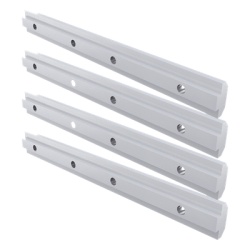 EPCOM INDUSTRIAL SDJH116 Barras de extension de riel de aluminio