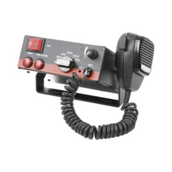 EPCOM INDUSTRIAL SIGNALING X-ELS-100 Sirena Vehicular de 100W de Potencia Con Switch Giratorio de 6 posiciones Microfono de Uso Rudo e Interconexion a Radio