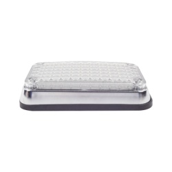 EPCOM INDUSTRIAL SIGNALING X-LTE-595-W Luz de Advertencia de 6X4" Color Claro Ideal para Ambulancias
