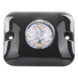 EPCOM INDUSTRIAL SIGNALING X121W Luz Oculta Ultra Brillante con 12 LED Color Claro