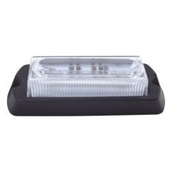 EPCOM INDUSTRIAL SIGNALING X13-B Luz Auxiliar Ultra Brillante X13 de 4 LEDs Color Azul con mica transparente