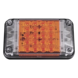 EPCOM INDUSTRIAL SIGNALING XLTE2345A Luz de Advertencia de 7X4" Color Ambar Con Luces de Trabajo Ideal para Ambulancias - Img 2