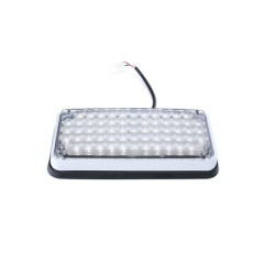EPCOM INDUSTRIAL SIGNALING XLTE295RW Luz de Advertencia de 7X3" Bicolor Rojo/Claro Ideal para Ambulancias