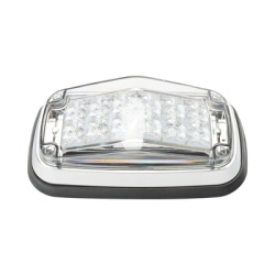 EPCOM INDUSTRIAL SIGNALING XT1885C Luz de advertencia 8 X 4" Color Claro IP67 SAE Ideal para Ambulancias