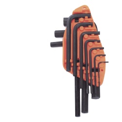 EPCOM POWERLINE EPHL10A Juego de Llaves Hexagonales / 10 Piezas / 1 mm a 10 mm / Acople Rápido / Rack Plástico