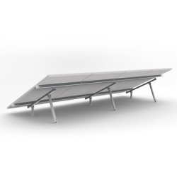 EPCOM POWERLINE EPL-AM01-1X4V2 Montaje para Panel Solar Riel "7" de 4200mm para Modulos con Espesor de 40mm Velocidad de Viento Max. 162km/h