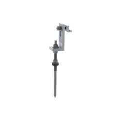 EPCOM POWERLINE EPL-SBG-01R Soporte L para riel 7 con tornillo M10*200 para techo de lamina