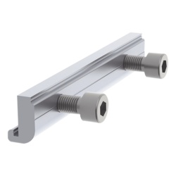 EPCOM POWERLINE EPL-SCG201-R Conector de empalme / Aluminio anodizado anticorrosivo / Riel 3 y 7 / Industrial
