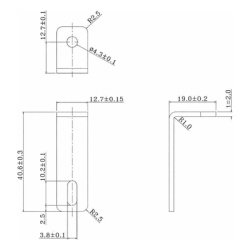 EPCOM POWERLINE EPLCONBR Bracket para Extensor Powerline / Ajustable / Acero de Alta Resistencia / Sin Restricción de Orientación