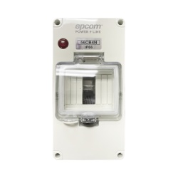 EPCOM POWERLINE F56CB4N Gabinete Plastico para Exterior IP66 para Riel Din