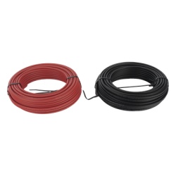 EPCOM POWERLINE KIT2CBLPV10RB/50 Cable Fotovoltaico / 6 mm² (10 AWG) / 1000/2000 V / 120°C / 50 m (164 ft) / Rojo y Negro / XLPE Resistente a UV - Img 5