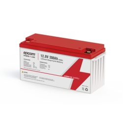 EPCOM POWERLINE LI200A12CV Bateria de Litio Ciclo Profundo 12.8 Vcc 200Ah (LiFePO4 de Celdas Cilindricas) Solar Marina Maximo 200 A de Descarga