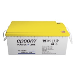 EPCOM POWERLINE PG12200 Batería Estacionaria de Gel / 12 V / 200 Ah / Ciclo Profundo / Vida Útil 20+ Años / Descarga Máxima 500 A / Sellada Libre de Mantenimiento - Img 2