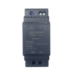 EPCOM POWERLINE PLR-3012 Fuente de poder DIN RIEL de 15 Vcc @ 2A 30 W