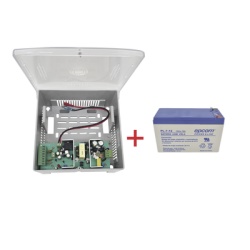 EPCOM POWERLINE PS12DC4PBK/K Kit / Fuente PS12DC4PBK + Bateria incluida LK712