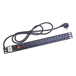 EPCOM POWERLINE TX120VBR Protector de sobretensiones / 120 Vca / 8 contactos / 15 A / 10 kA / Rack