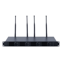 EPCOM PROAUDIO EP-594U Receptor Microfono Inalambrico Digital UHF | Transmision Digital U-Band pi/4-DQPSK | Distancia 80 mts | Encriptacion de Audio | 2197 Ecualizaciones | 15625 Efectos de Reverberac