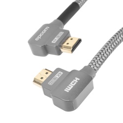 EPCOM PROAUDIO EP-90H-1M Cable HDMI Angulo 90Â° | 1 Metro (3.28 Pies) | Alta Definicion | Version 2.0 | Alta Velocidad 18Gbps | 4K@60Hz |