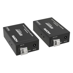 EPCOM PROAUDIO EPC-EF03HD Extensor HDMI sobre Fibra Optica | Resolucion 4K2K@60Hz | Monomodo | 4:4:4 | Ancho de Banda 18 Gbps | Distancia hasta 10 km | HDCP 2.2 | HDR10+ Dolby Vision | Audio 7.1CH