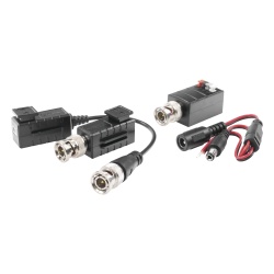 EPCOM TITANIUM KIT4501AP Kit de TRANSCEPTORES DE VIDEO DE LARGO ALCANCE / 320 Metros / Resolucion 720P y 1080P / Cat 5e/6 / Compatible con camaras HD-TVI/CVI/AHD/CVBS / Alimente solo el Receptor / Pro