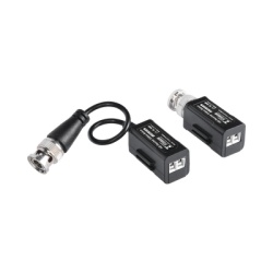 EPCOM TITANIUM TT-101-F-TURBO-S Kit de Transceptores (Baluns) con TERMINALES TIPO TORNILLO Resolucion 4K Cable flexible COAXIAL Blindado / COAXITRON / AUDIO POR COAXITRON / Menu OSD /Conector 100% COB