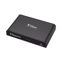 EPCOM TITANIUM TT-383-PRO-4.0-RX Receptor Compatible para Kits TT-383PRO4.0 / Resolucion 1080P@60Hz / Cat 5e/6 / Distancia de 120 m / Control IR / Protocolo HDbitT / Compatible con Switch Gigabit .