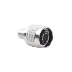 EPCOM TITANIUM TT-CON-531 Conector N Macho para 75 Ohm de Anillo Plegable para cable RG-11 Niquel /Oro /Teflon.