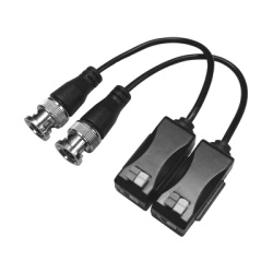 EPCOM TITANIUM TT101FTURBOZ Kit de Transceptores (Baluns) con Terminal PUSH SUPERIOR PIG TAIL en ambos conectores Resolucion 4K Cable flexible COAXIAL Blindado / COAXITRON / AUDIO POR COAXITRON /Cone