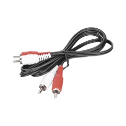 EPCOM TITANIUM TT2RCA1M Cable RCA Macho a Macho de 1 Metro (3.28 Pies) de Longitud para Aplicaciones de Audio y Video Optimizado para HD