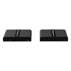 EPCOM TITANIUM TT671KVM Kit extensor KVM (HDMI y USB 2.0) hasta 100 metros | Resolucion 4K @ 30 Hz | Cat 6/6A/7 | CERO LATENCIA | Salida Loop | Soporta Switch Gigabit para control KVM multiple | Sopor