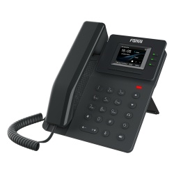 FANVIL V60P Telefono IP empresarial para 4 lineas SIP con pantalla LCD de 2.4 pulgadas a color Opus y conferencia de 6 vias PoE. - Img 2