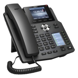 FANVIL X4 Telefono IP empresarial para 4 lineas SIP con 2 pantallas LCD 6 teclas BLF/DSS conferencia de 3 vias PoE - Img 3