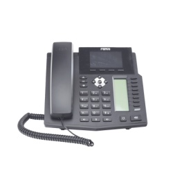 FANVIL X5S Telefono IP empresarial para 16 lineas SIP con 2 pantallas LCD a Color 8 teclas BLF/DSS y conferencia de 3 vias PoE