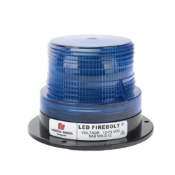 FEDERAL SIGNAL 22025003 Estrobo Azul FireBolt 12-72 Vcc