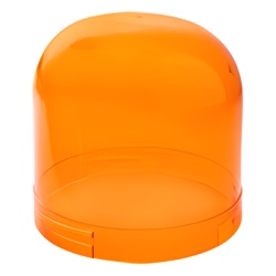 FEDERAL SIGNAL 448-500-02 Domo de reemplazo para luz giratoria Sentry color Ambar