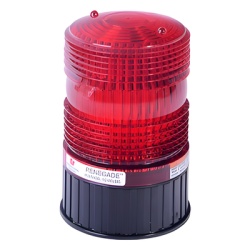 FEDERAL SIGNAL 462-121-04 Estrobo Renegade color rojo con montaje permanente
