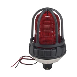 FEDERAL SIGNAL INDUSTRIAL 151XST-120-R Luz estroboscopica para ubicaciones peligrosas montaje tipo tubo 120 VCA color Rojo