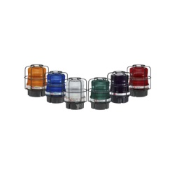FEDERAL SIGNAL INDUSTRIAL FB2LEDX-QC-120240 Fireball LED Luz de advertencia de color cuadruple para Clase I Division 2 Grupos A B C y D; Clase II Division 2 Grupos F y G; Clase III 120-240 VCA